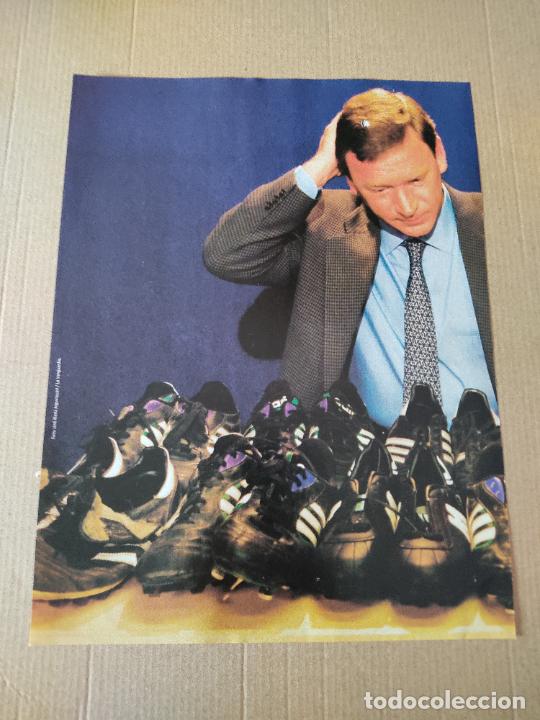 Sammelleidenschaft Sport: JAVIER CLEMENTE POSTER 1 PAG REVISTA SOLO GOLES A&Ntilde;OS 90