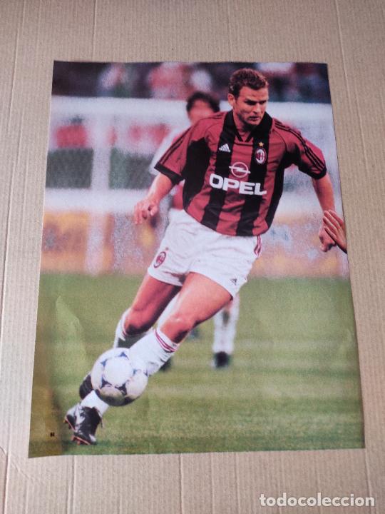 Sammelleidenschaft Sport: OLIVER BIERHOFF MILAN POSTER 1 PAG REVISTA SOLO GOLES A&Ntilde;OS 90 + SANTI CA&Ntilde;IZARES VALENCIA UHLSPORT