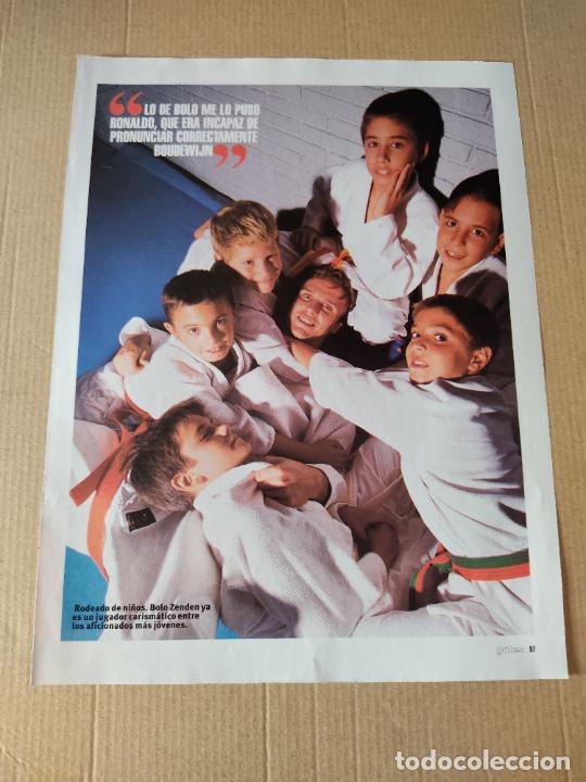Sammelleidenschaft Sport: BOUDEWIJN BOLO ZENDEN BARCELONA BAR&Ccedil;A CON NI&Ntilde;OS POSTER 1 PAG REVISTA SOLO GOLES A&Ntilde;OS 90