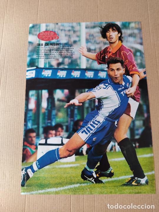 Sammelleidenschaft Sport: DELVECCHIO ROMA DI LIVIO FIORENTINA POSTER 1 PAG REVISTA SOLO GOLES A&Ntilde;OS 90 DESAILLY CHELSEA MOONEY