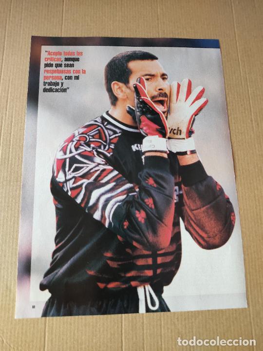 Sammelleidenschaft Sport: CARLOS ROA REAL MALLORCA POSTER 1 PAG REVISTA SOLO GOLES A&Ntilde;OS 90