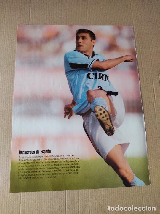 Sammelleidenschaft Sport: CHRISTIAN VIERI LAZIO POSTER 1 PAG REVISTA SOLO GOLES A&Ntilde;OS 90 + ADRIAN ILLIE VALENCIA
