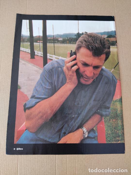Sammelleidenschaft Sport: LUIS FERNANDEZ ATHLETIC CLUB BILBAO POSTER 1 PAG REVISTA SOLO GOLES A&Ntilde;OS 90 + REPORTAJE