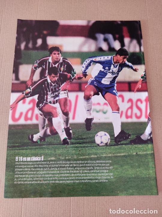 Sammelleidenschaft Sport: MARIO JARDEL OPORTO POSTER 1 PAG REVISTA SOLO GOLES A&Ntilde;OS 90