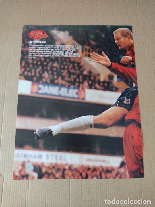 Sammelleidenschaft Sport: BEN THATCHER WIMBLEDON TIPO POSTER 1 PAG REVISTA SOLO GOLES A&Ntilde;OS 90 + MARADONA ARGENTINA STOICHKOV