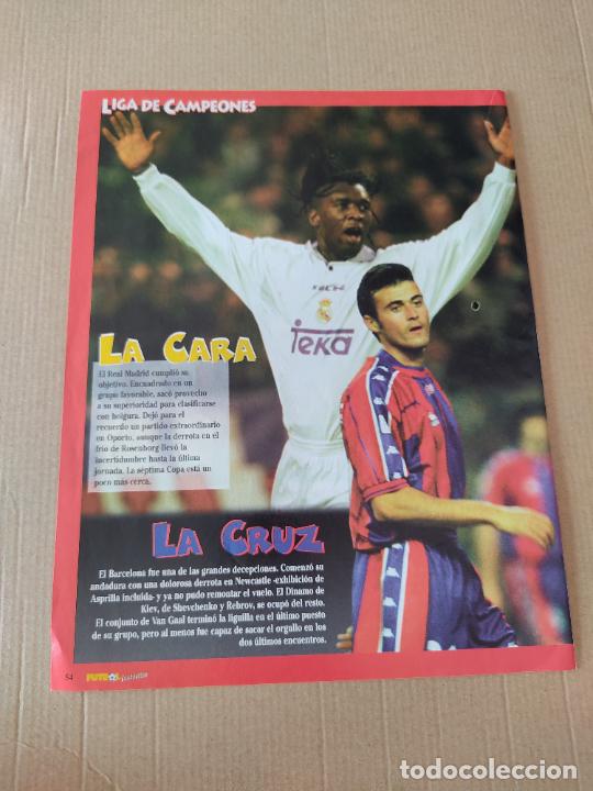 Sammelleidenschaft Sport: LUIS ENRIQUE BARCELONA SEEDORF MADRID ROBERTO CARLOS POSTER 1 PAG REVISTA FUTBOL FANTASTICO A&Ntilde;OS 90