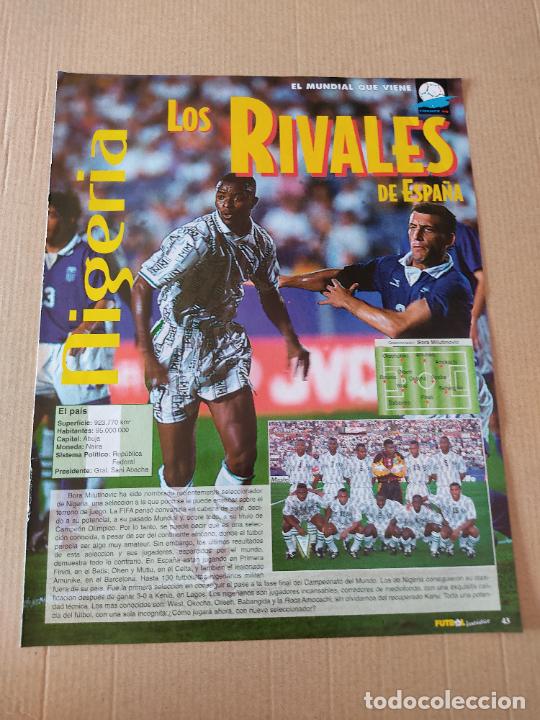 Sammelleidenschaft Sport: GEORGE FINIDI NIGERIA BALAKOV BULGARIA POSTER 1 PAG REVISTA FUTBOL FANTASTICO A&Ntilde;OS 90