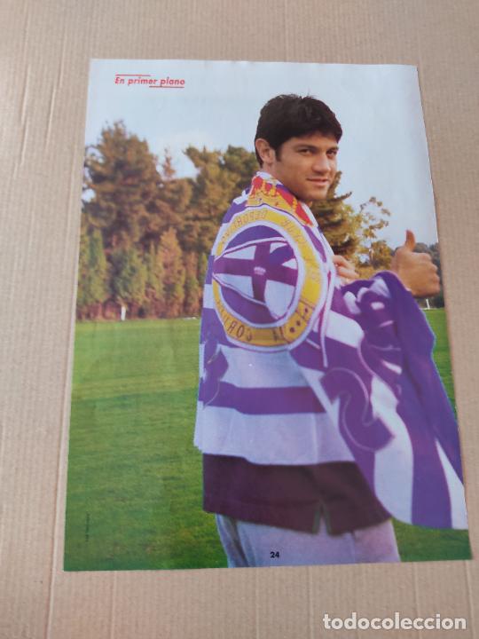 Sammelleidenschaft Sport: TURU FLORES DEPORTIVO CORU&Ntilde;A POSTER 1 PAG REVISTA DON BALON A&Ntilde;OS 90 + REPORTAJE CELTA VIGO