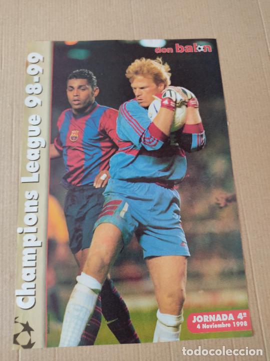 Sammelleidenschaft Sport: OLIVER KAHN BAYERN MUNICH SONNY ANDERSON BARCELONA BAR&Ccedil;A POSTER 1 PAG REVISTA DON BALON A&Ntilde;OS 90