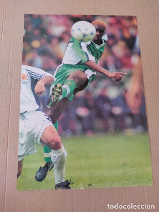 Sammelleidenschaft Sport: AUGUSTINE OKOCHA NIGERIA POSTER 1 PAG REVISTA DON BALON A&Ntilde;OS 90 + URZAIZ IMAZ ATHLETIC CLUB BILBAO