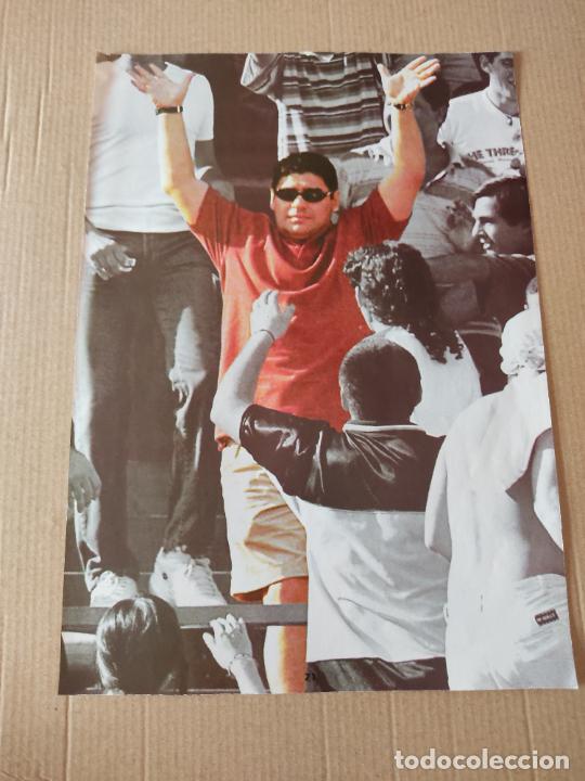 Sammelleidenschaft Sport: DIEGO ARMANDO MARADONA POSTER 1 PAG REVISTA DON BALON A&Ntilde;OS 90 + REPORTAJE BOCA JUNIORS