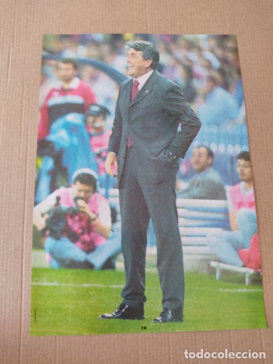Sammelleidenschaft Sport: RADOMIR ANTIC ENTRENADOR ATLETICO MADRID POSTER 1 PAG REVISTA DON BAL&Oacute;N A&Ntilde;OS 90