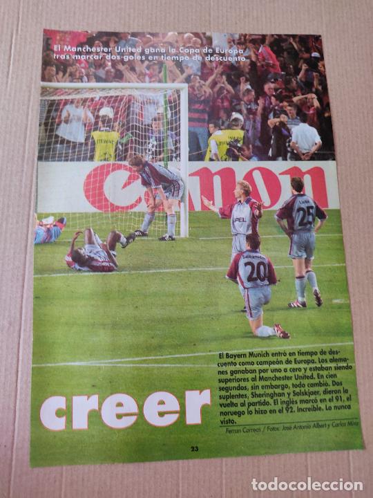 Sammelleidenschaft Sport: LINKE SALIHAMIDZIC BAYERN MUNICH TIPO POSTER 1 PAG REVISTA DON BAL&Oacute;N A&Ntilde;OS 90