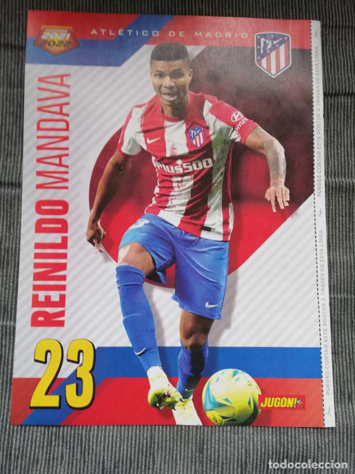 Sammelleidenschaft Sport: POSTER REINILDO AT MADRID SANCET ATHLETIC BILBAO REVISTA JUGON 2021 2022 21 22 TAMA&Ntilde;O FOLIO