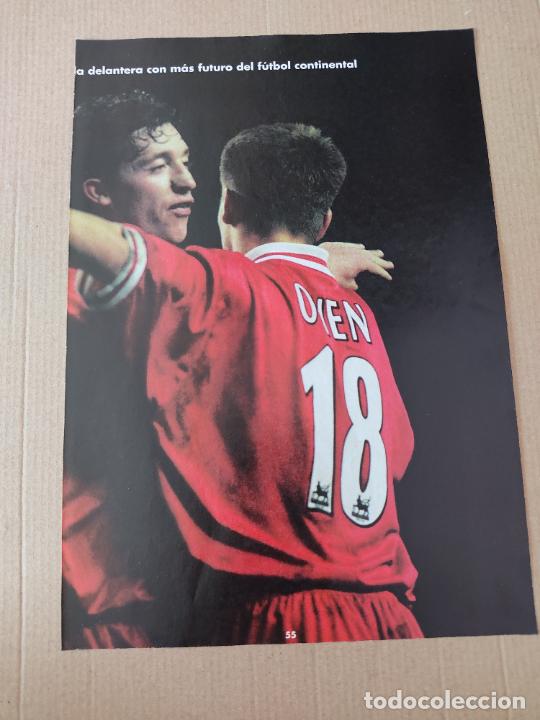 Sammelleidenschaft Sport: MICHAEL OWEN ROBBIE FOWLER LIVERPOOL POSTER 1 PAG REVISTA DON BAL&Oacute;N A&Ntilde;OS 90 + REPORTAJE
