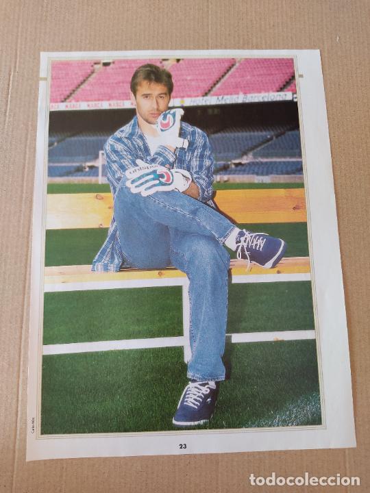 Sammelleidenschaft Sport: JULEN LOPETEGI LOPETEGUI BARCELONA BAR&Ccedil;A POSTER 1 PAG REVISTA DON BAL&Oacute;N A&Ntilde;OS 90 + ENTREVISTA