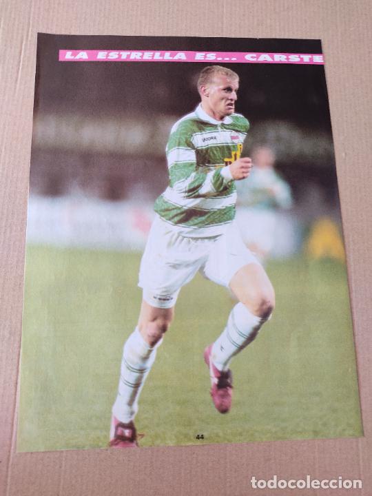 Collezionismo sportivo: LA ESTRELLA ES CARSTE POSTER 1 PAG REVISTA DON BAL&Oacute;N A&Ntilde;OS 90