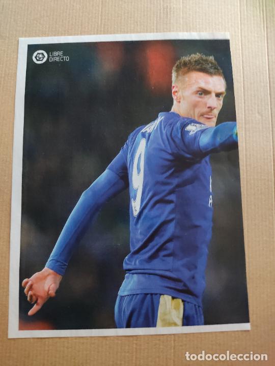 Collezionismo sportivo: VARDY LEICESTER INGLATERRA TIPO POSTER 1 PAG REVISTA DEPORTES CUATRO + JURADO GRANERO