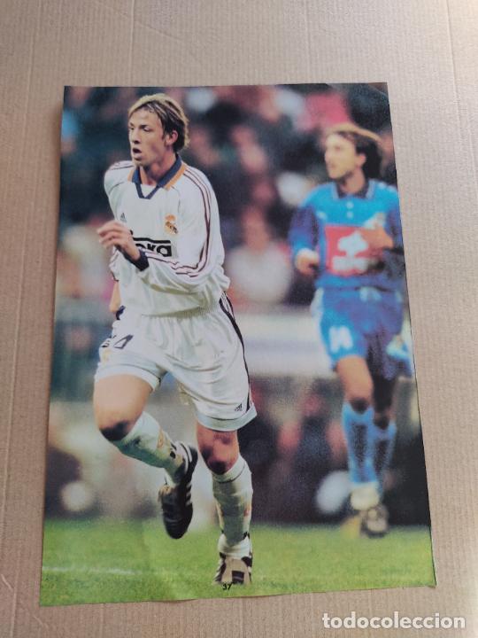 Collezionismo sportivo: JOSE MARIA GUTIERREZ GUTI REAL MADRID POSTER 1 PAG REVISTA DON BALON A&Ntilde;OS 90 + REPORTAJE
