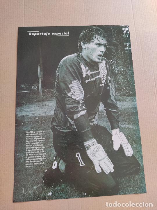 Sammelleidenschaft Sport: RUUD HESP BARCELONA BAR&Ccedil;A POSTER 1 PAG REVISTA DON BALON A&Ntilde;OS 90 IVAN IGLESIAS OVIEDO GRODAS