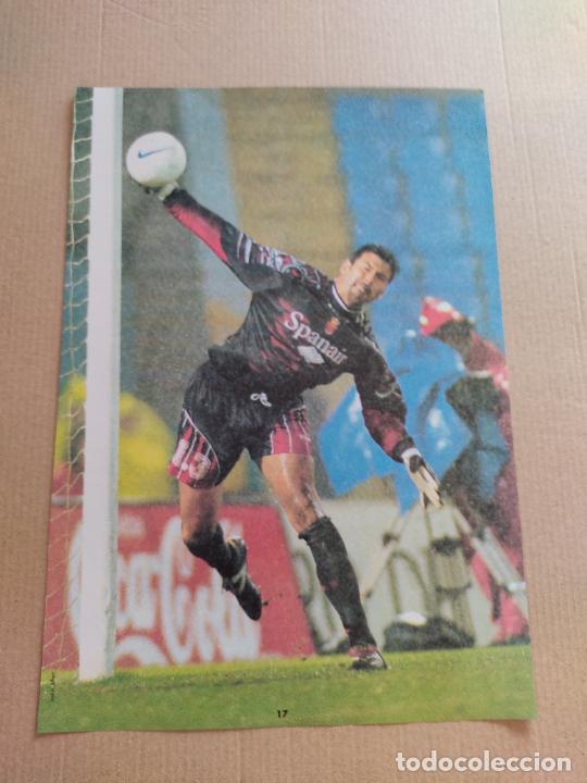 Sammelleidenschaft Sport: CARLOS ROA REAL MALLORCA POSTER 1 PAG REVISTA DON BALON A&Ntilde;OS 90 + ENTREVISTA