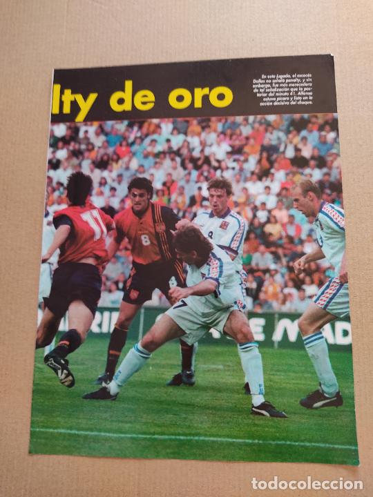 Sammelleidenschaft Sport: KIKO ALFONSO ESPA&Ntilde;A VS REPUBLICA CHECA POSTER 1 PAG REVISTA DON BALON A&Ntilde;OS 90 + REPORTAJE PARTIDO