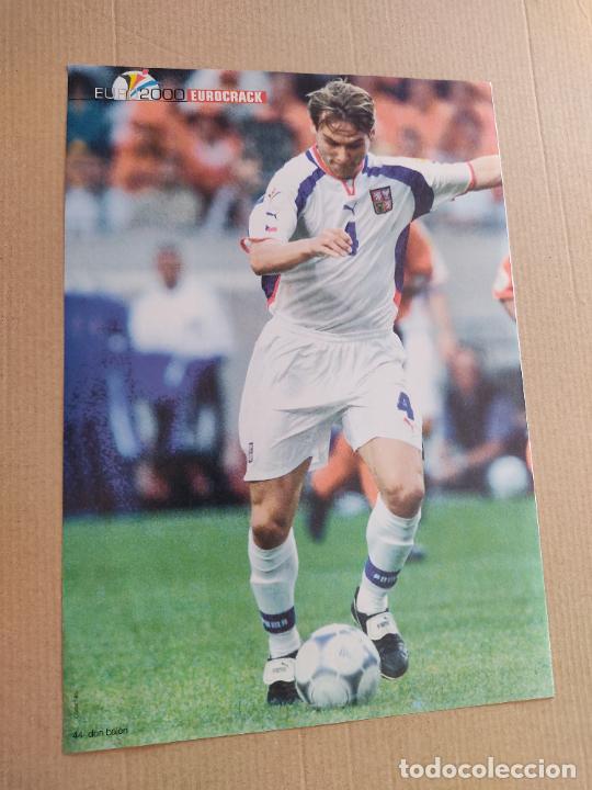 Sammelleidenschaft Sport: PAVEL NEDVED REPUBLICA CHECA POSTER 1 PAG REVISTA DON BALON A&Ntilde;OS 90 + SENEN CORTEGOSO ESPA&Ntilde;A