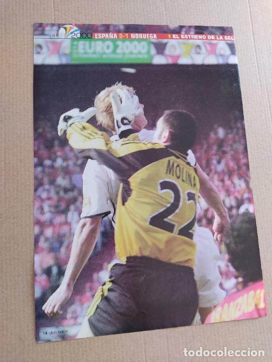 Sammelleidenschaft Sport: MOLINA ESPA&Ntilde;A POSTER 1 PAG REVISTA DON BALON A&Ntilde;OS 90 + ENTREVISTA PLATINI FRANCIA JUVENTUS