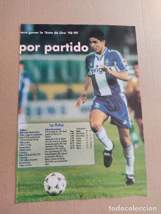 Sammelleidenschaft Sport: MARIO JARDEL OPORTO POSTER 1 PAG REVISTA DON BALON A&Ntilde;OS 90 + REPORTAJE BRASIL