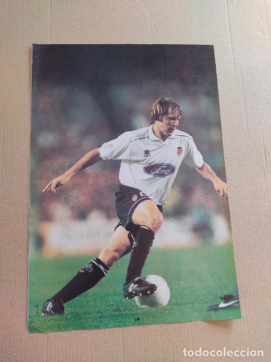 Sammelleidenschaft Sport: GAIZKA MENDIETA VALENCIA POSTER 1 PAG REVISTA DON BALON A&Ntilde;OS 90 + ENTREVISTA