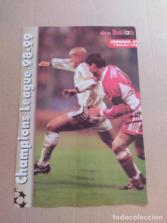 Sammelleidenschaft Sport: ROBERTO CARLOS REAL MADRID POSTER 1 PAG REVISTA DON BALON A&Ntilde;OS 90 SAVIO HIERRO IVAN CAMPO REDONDO..