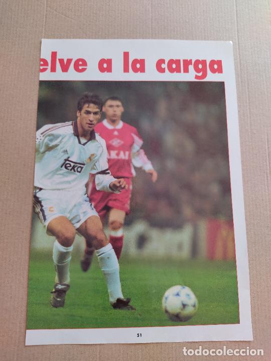 Sammelleidenschaft Sport: RAUL GONZALEZ REAL MADRID TIPO POSTER 1 PAG REVISTA DON BALON A&Ntilde;OS 90 EZQUERRO GUERRERO ATHLETIC