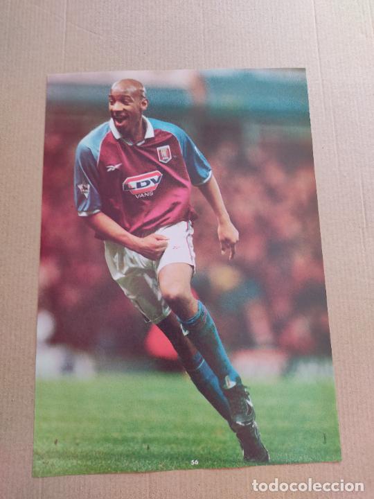 Sammelleidenschaft Sport: DION DUBLIN INGLATERRA ASTON VILLA POSTER 1 PAG REVISTA DON BALON A&Ntilde;OS 90 + CESARE MALDINI