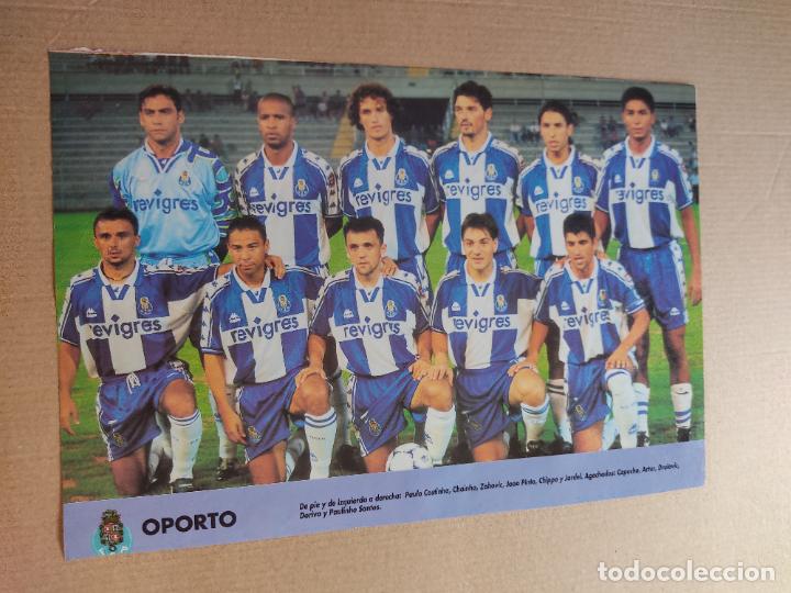 Sammelleidenschaft Sport: OPORTO COPA EUROPA EQUIPO PLANTILLA POSTER 1 PAG REVISTA DON BALON A&Ntilde;OS 90 + REPORTAJE AJAX