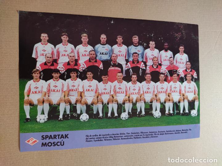 Collezionismo sportivo: SPARTAK MOSCU COPA EUROPA PLANTILLA POSTER 1 PAG REVISTA DON BALON A&Ntilde;OS 90 REPORTAJE STURM GRAZ