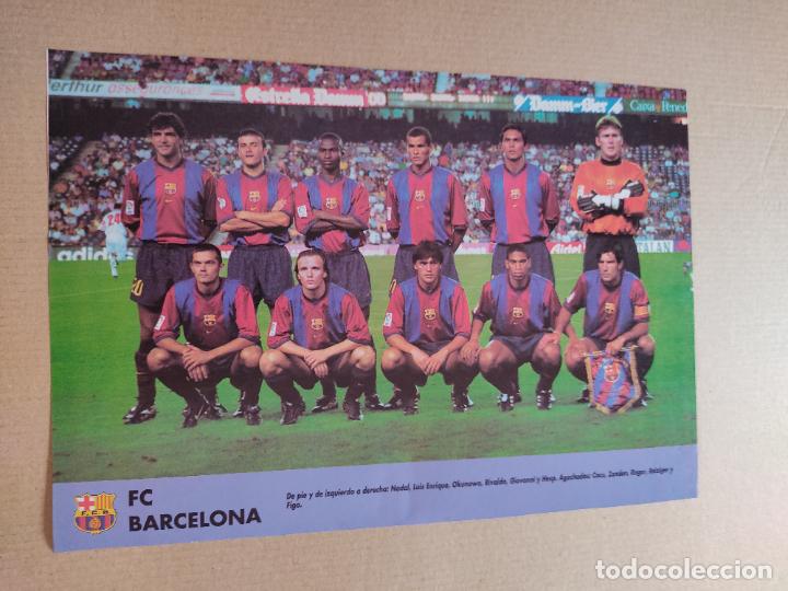 Sammelleidenschaft Sport: BARCELONA BAR&Ccedil;A COPA EUROPA PLANTILLA POSTER 1 PAG REVISTA DON BALON A&Ntilde;OS 90 REPORTAJE SPARTAK MOSCU