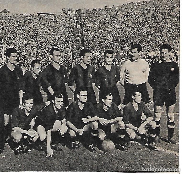 Coleccionismo deportivo: BAR&Ccedil;A: Recorte de la temporada 48-49,Campeones de Liga