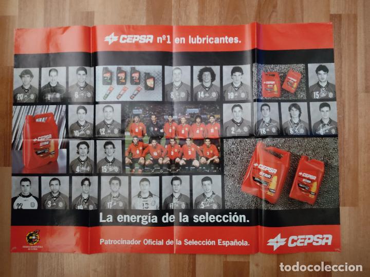 Coleccionismo deportivo: CARTEL POSTER ESPA&Ntilde;A SELECCI&Oacute;N ESPA&Ntilde;OLA WORLD CUP FRANCE 1998 MUNDIAL FRANCIA 98 PUBLICIDAD CEPSA