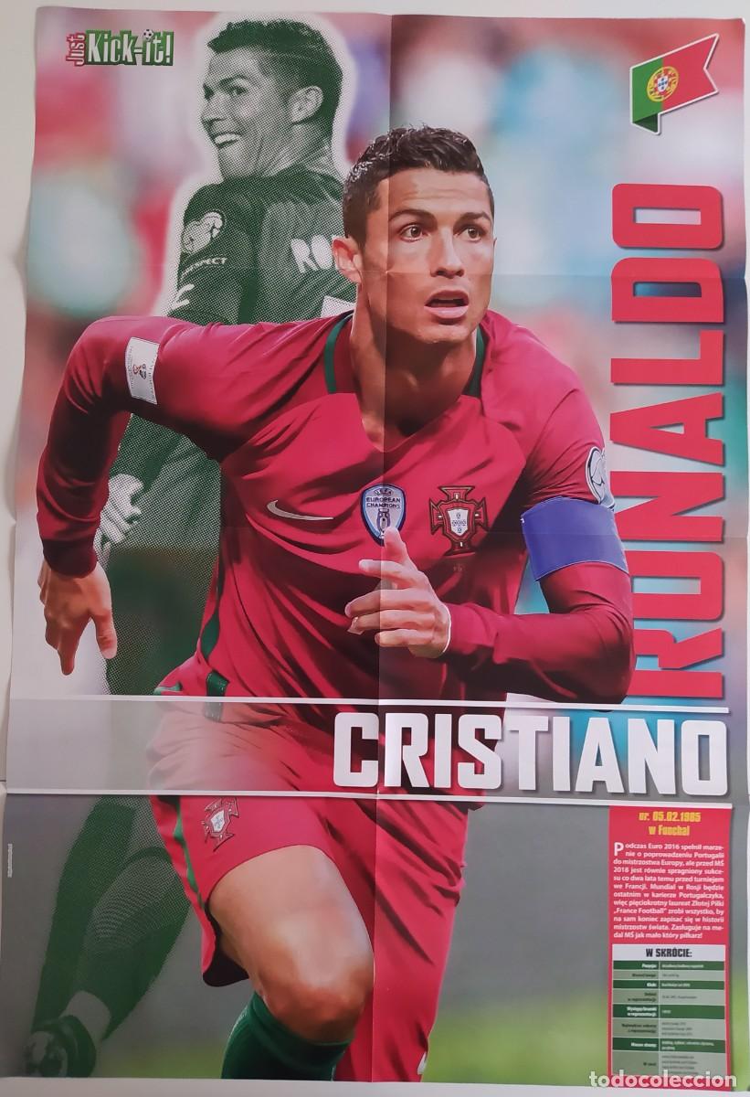 Coleccionismo deportivo: P&oacute;ster Cristiano Ronaldo Selecci&oacute;n Portuguesa de F&uacute;tbol Portugal CR7