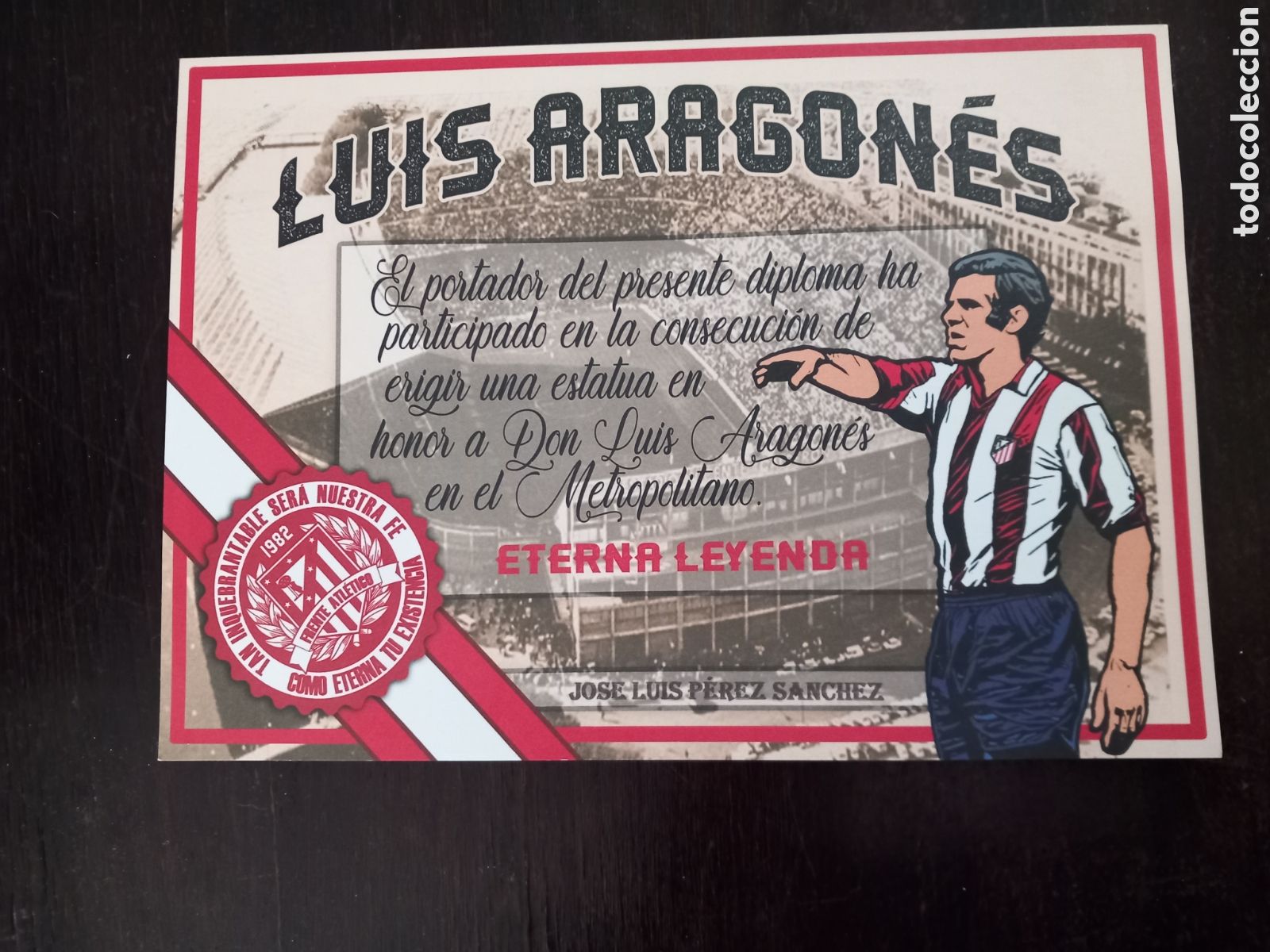 Coleccionismo deportivo: P&oacute;ster Atl&eacute;tico de Madrid - Foto 8