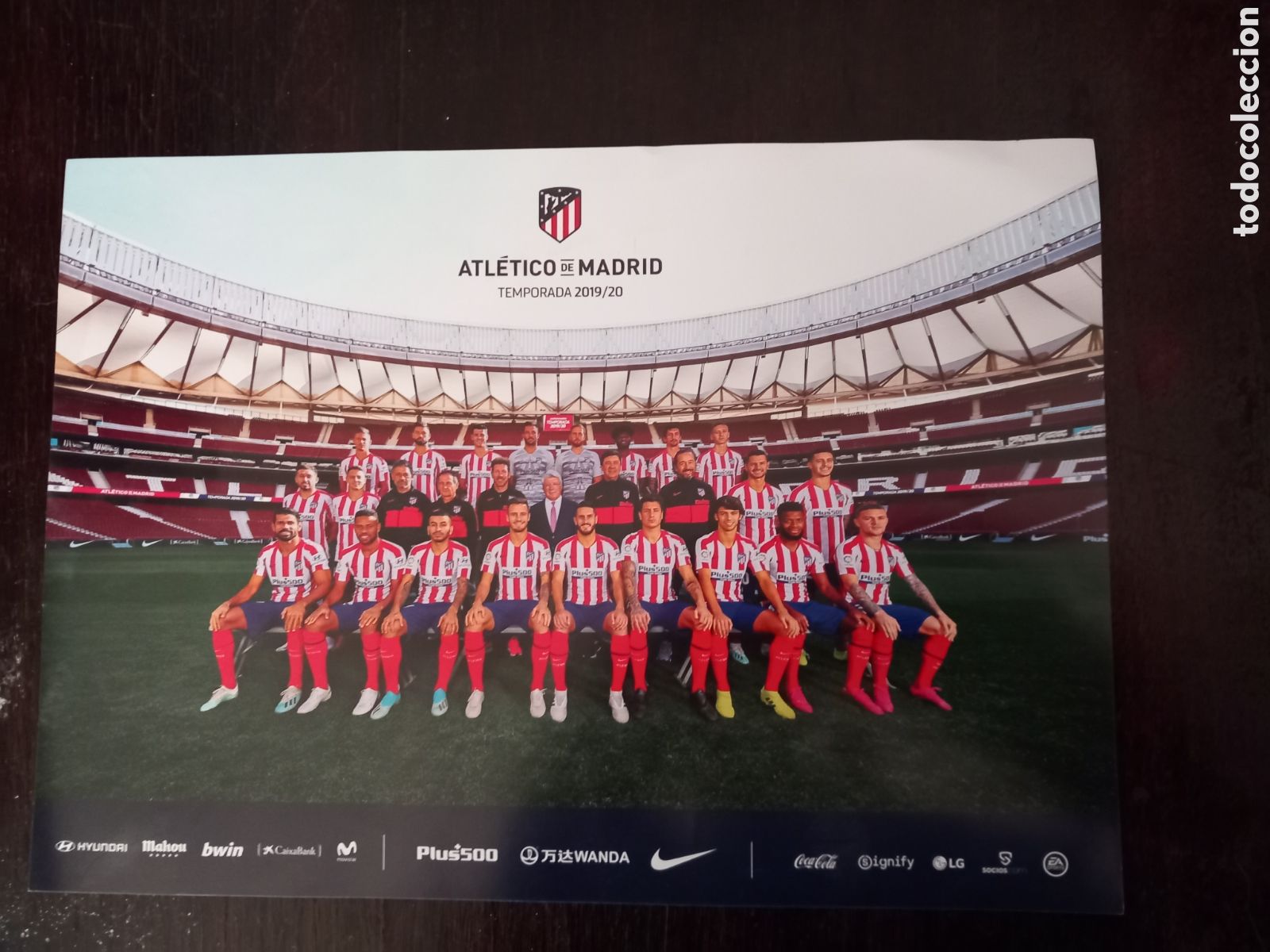 Coleccionismo deportivo: P&oacute;ster Atl&eacute;tico de Madrid - Foto 1