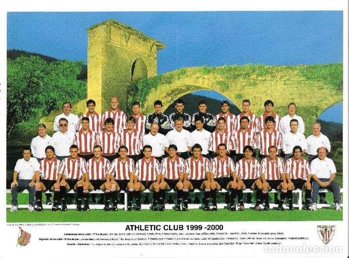 Collectionnisme sportif: FELICITACION DE NAVIDAD DEL ATHLETIC CLUB DE BILBAO. NAVIDADES 1999. TEMPORADA 1999-2000.