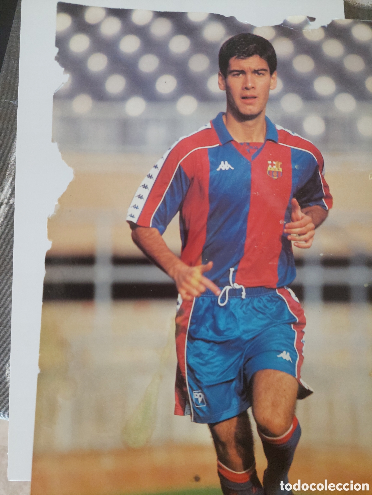 Collectionnisme sportif: Poster foto Guardiola F.C.Barcelona