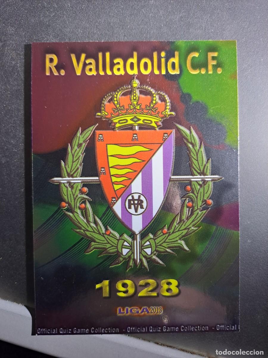 Collectionnisme sportif: QUIZ GAME 2013 ESCUDO VALLADOLID 514 LIGA FICHAS 12 13 2012 MUNDICROMO
