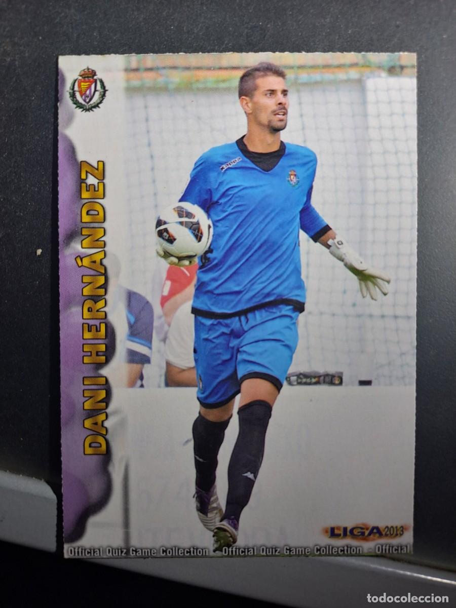 Collectionnisme sportif: QUIZ GAME 2013 DANI HERNANDEZ 518 VALLADOLID LIGA FICHAS 12 13 2012 MUNDICROMO