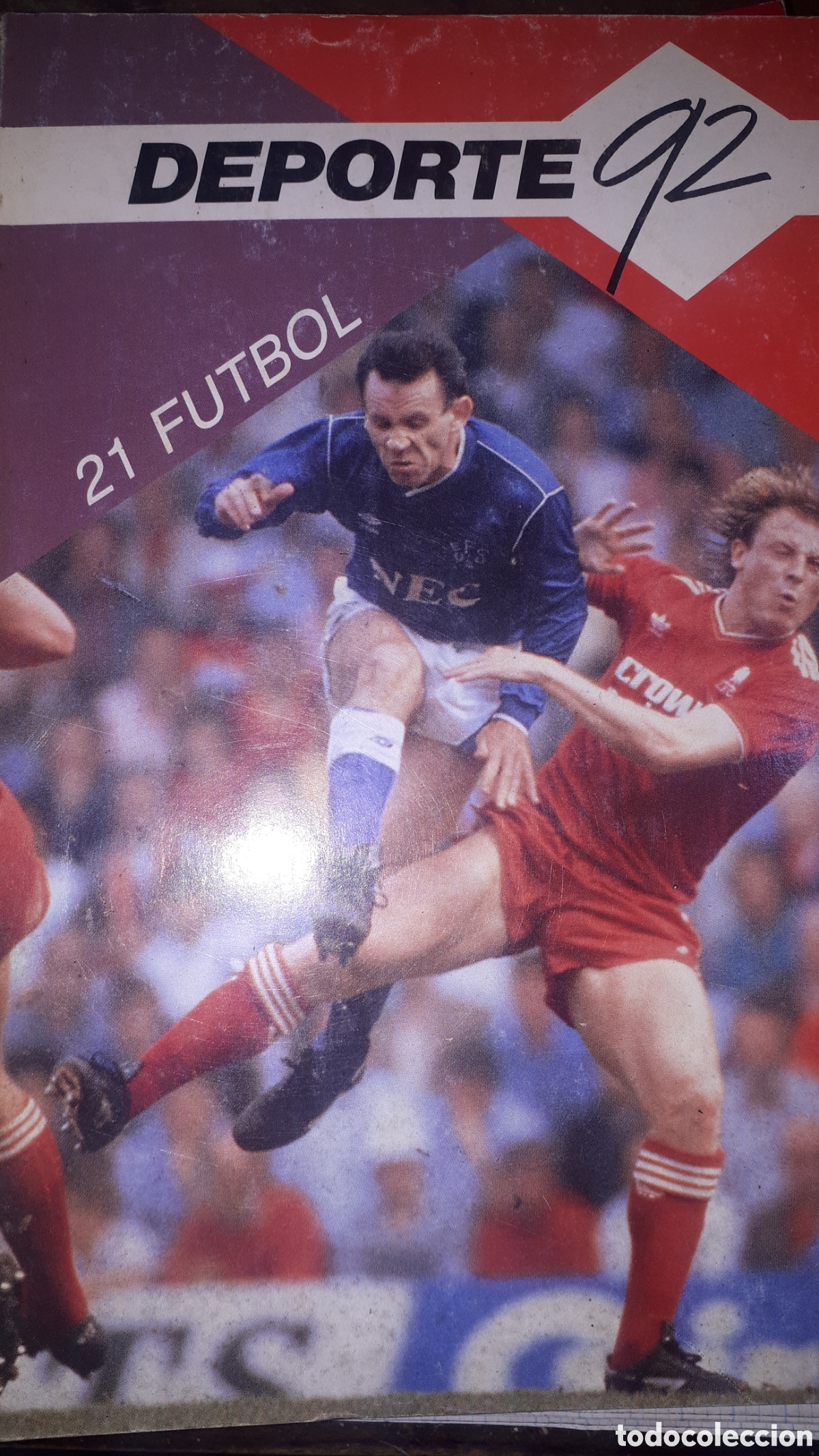 Collectionnisme sportif: FUTBOL DEPORTE 92 N&ordm;21