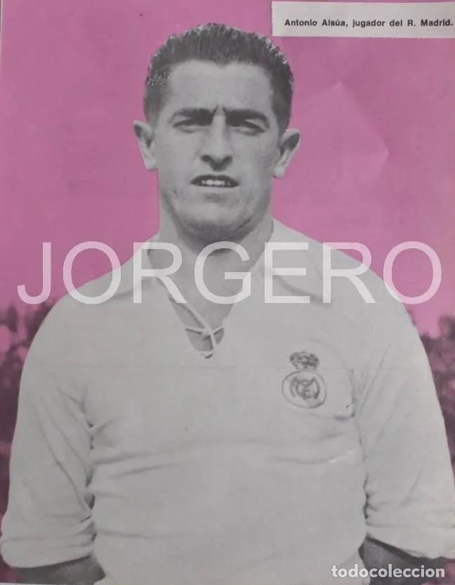 antonio alsúa. real madrid 19471948. recorte Compra venta en