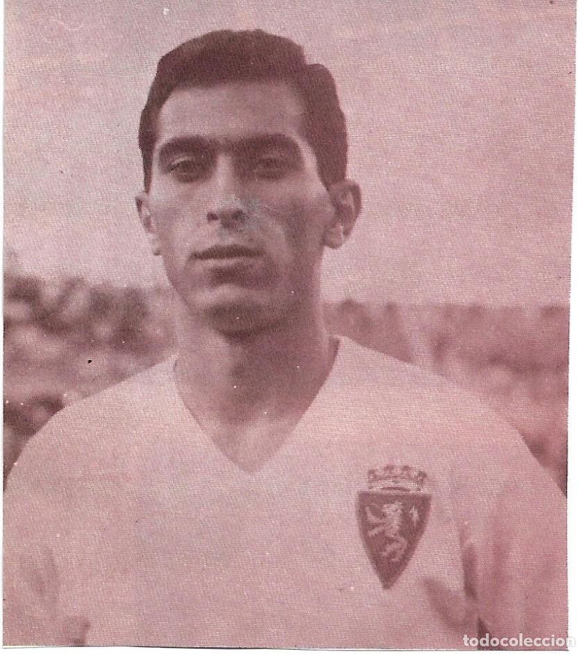 Collectionnisme sportif: REAL ZARAGOZA: Recorte de SANTOS