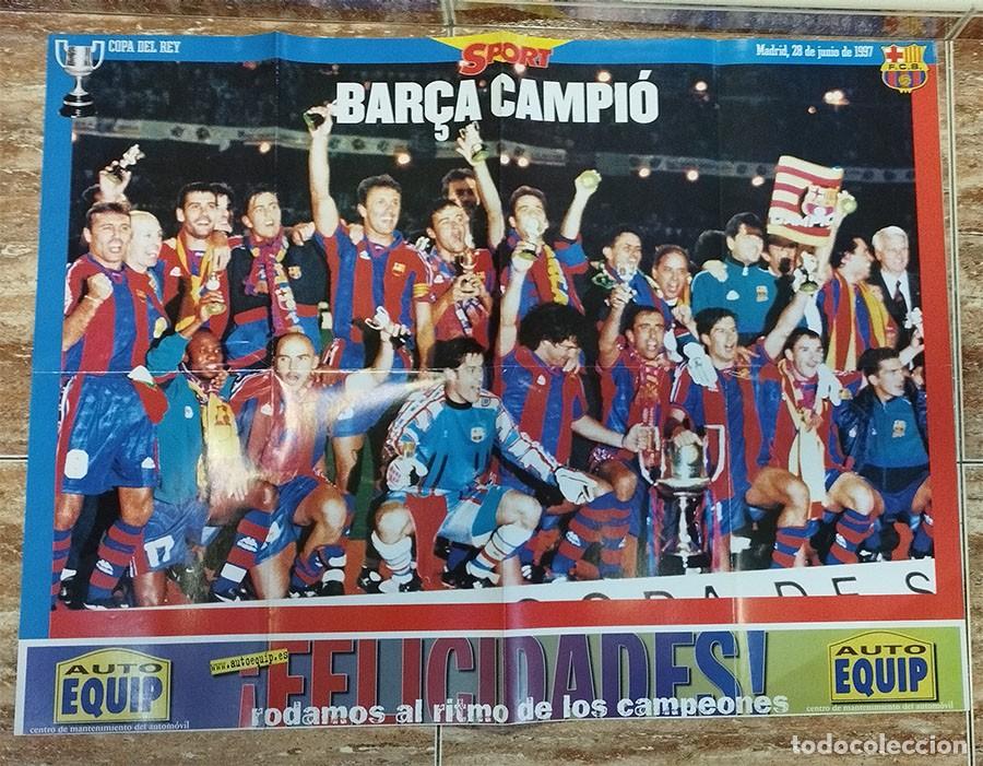 Écharpe Real Betis – Finale Copa Del Rey 1997 Contre Barcelone, Vintage, Bon état