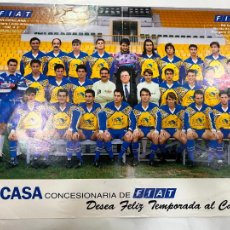 Coleccionismo deportivo: CARTEL CADIZ CLUB DE FUTBOL - MEDIDA 39X29 CM